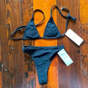 Quatre Swim Black bikini